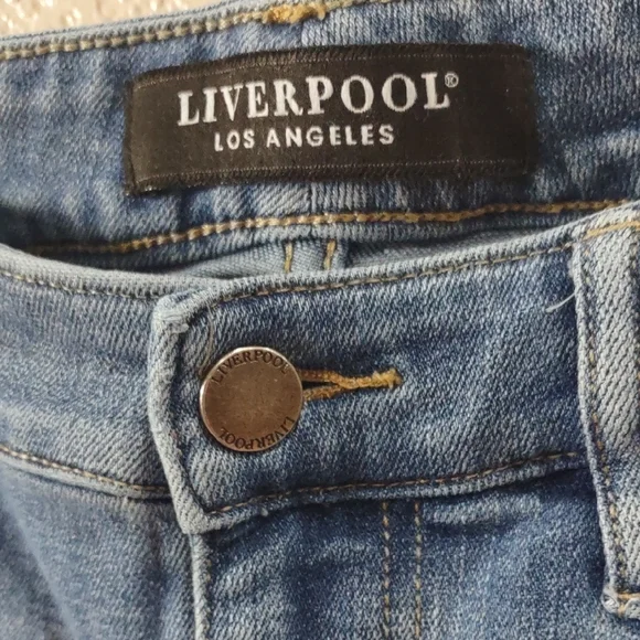 LIVERPOOL LOS ANGELES Women's Blue Jeans - Picture 5 of 17